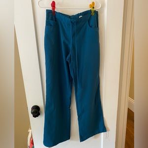 Dark teal grey’s anatomy scrub pants